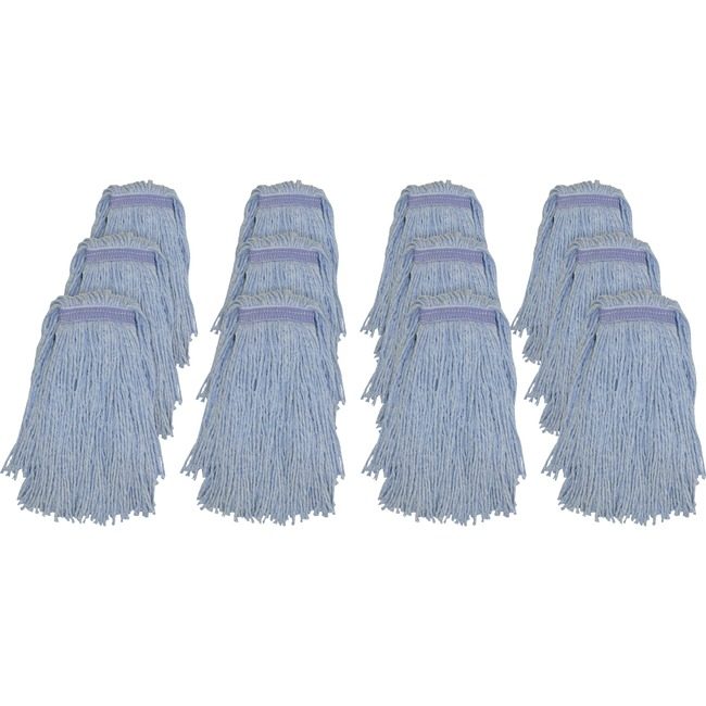 Genuine Joe Mop #24 Blnd Cutend Nrw Be GJON24B1BCT