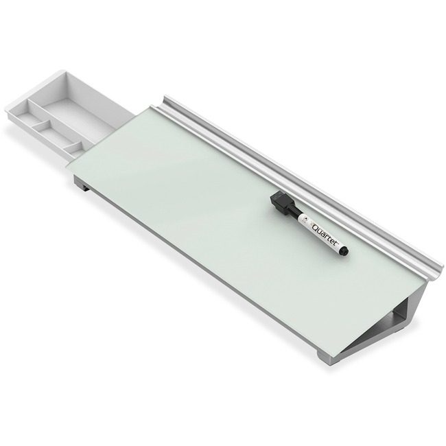 ACCO Brands Quartet Board Glass Desktop 18X6 QRTGDP186