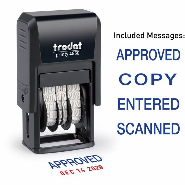Trodat USA Stamp 5IN1 Self Ink TDTE4853L
