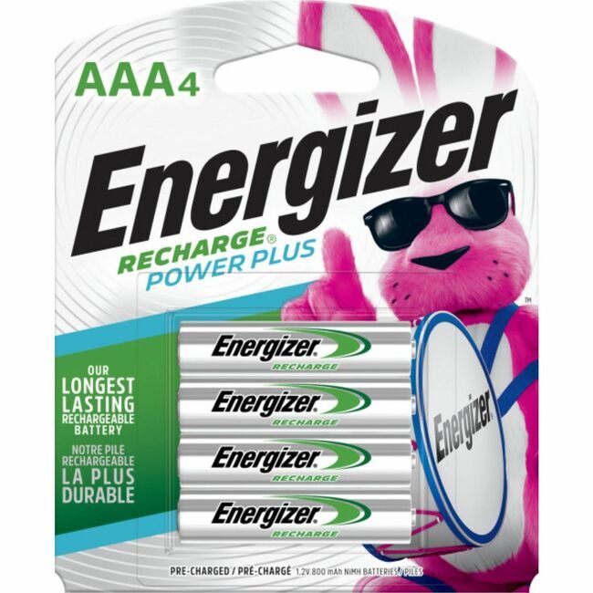 Energizer / Eveready Energizer Holdings / Eveready Battery Rechar Engzr Aaa EVENH12BP-4