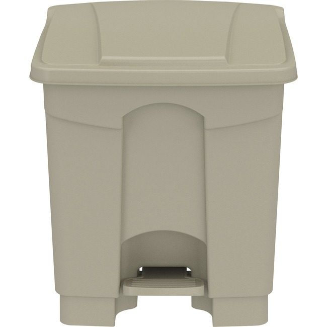 Safco Products Trash Receptacle Tan 8 GAL SAF9924TN