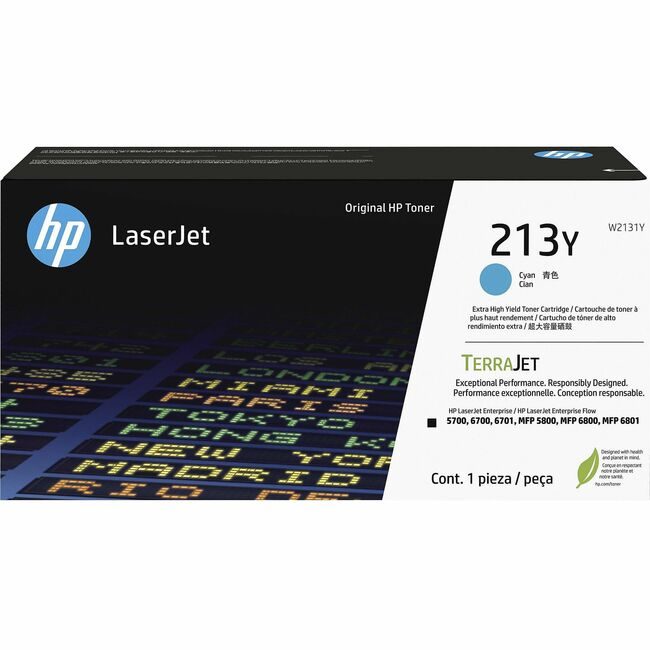 HP Inc. / Hewlett-Packard Crtdg Lj 213Y Cyn 12K HEWW2131Y