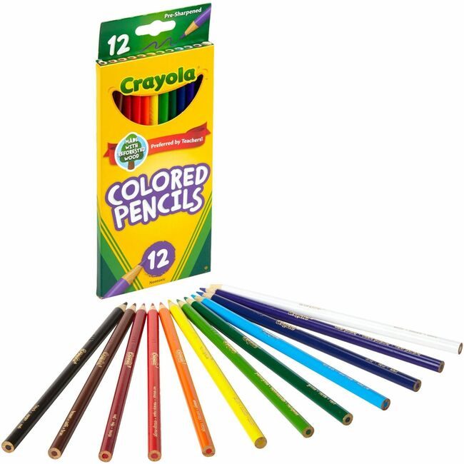 Crayola LLC Pencil Colored 12/SET CYO68-4012