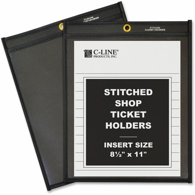 C-Line Products Holder Shopticket 8.5X11 Clear CLI45911