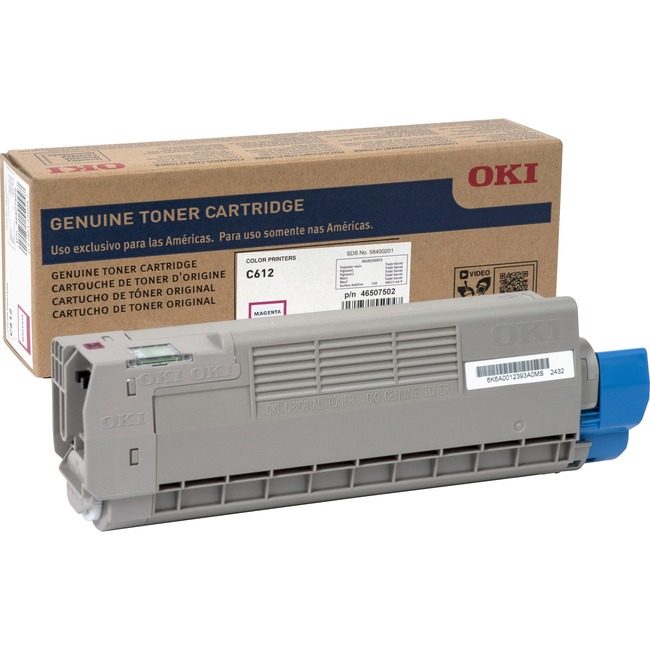 OKI Data Toner C612 6K MAGENTA OKI46507502