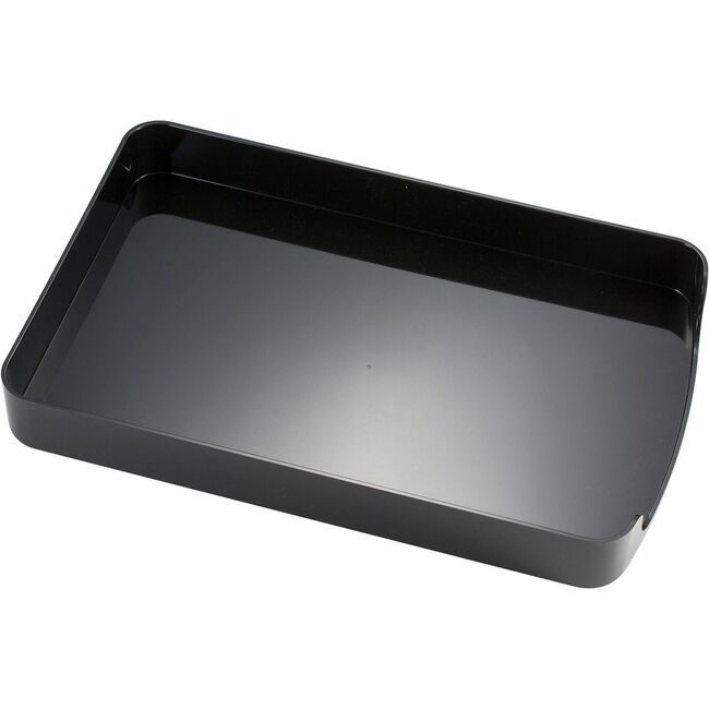 Officemate Tray Legal Front Load Black OIC22242