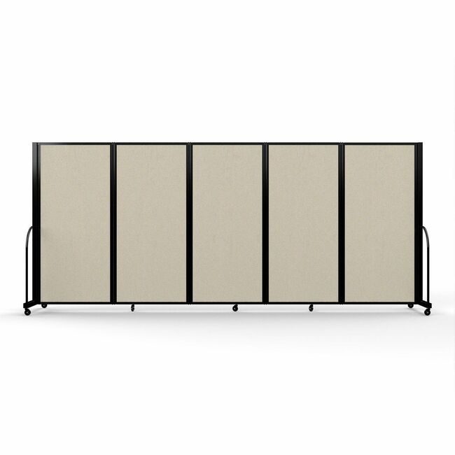 Screenflex Divider 6HX141"W Sd Bkfr SCXFSH605BSND