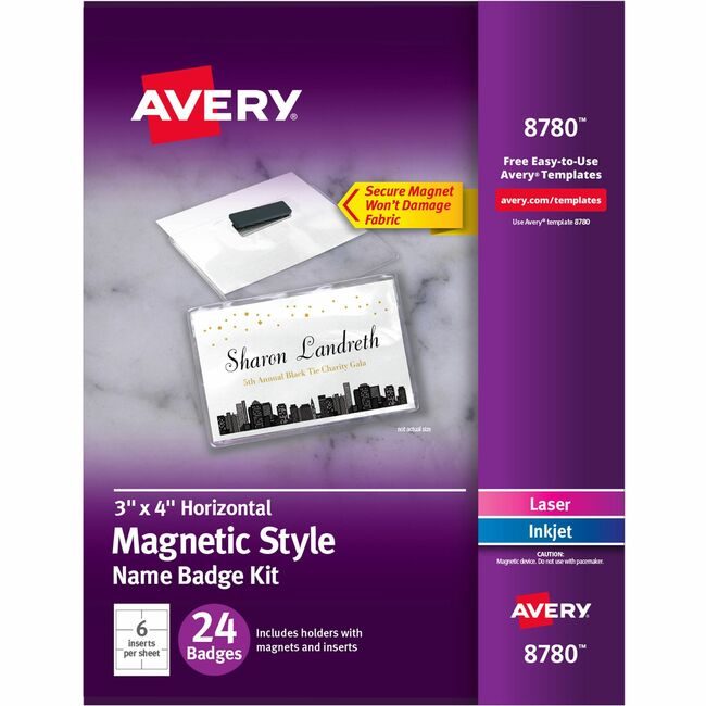 Avery Products Corporation Kit Bdge Mgnt Pvc 6UP White AVE8780