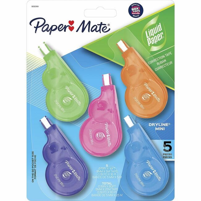Newell Brands Paper Mate Tape Correction Dryline Mini 5 PAP5032315K
