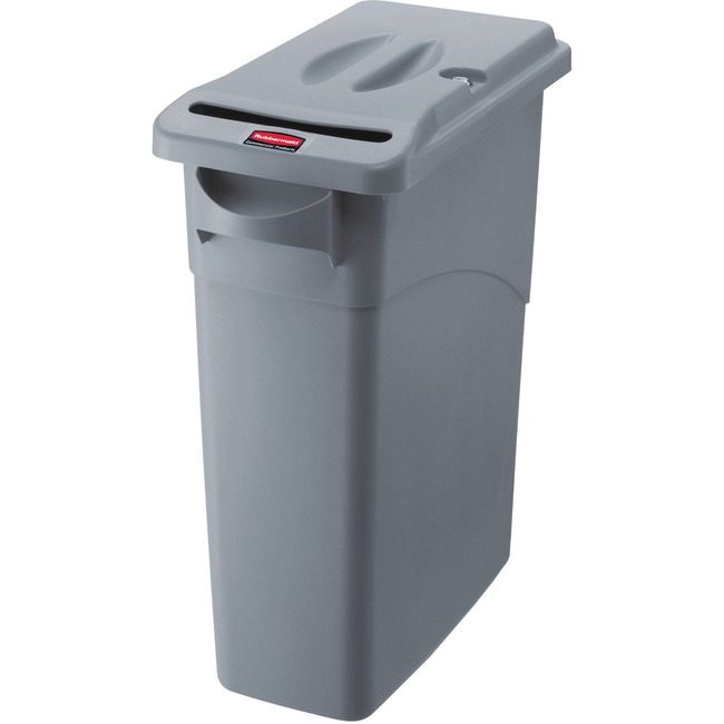 Rubbermaid Commercial Products Container Trsh Cnfdntldoc RCP9W15LGYCT