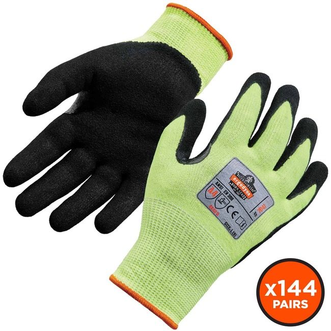 Ergodyne Gloves Coated Cr A4 S Lime EGO17822