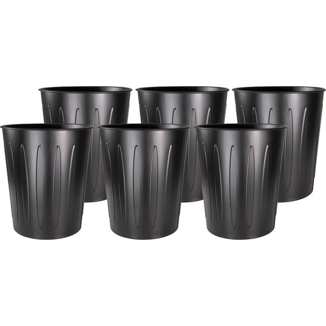 Genuine Joe Can Trash 6 GAL Metal GJO58897CT