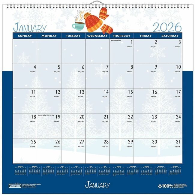 House of Doolittle Seasonal Wall Calendar HOD338