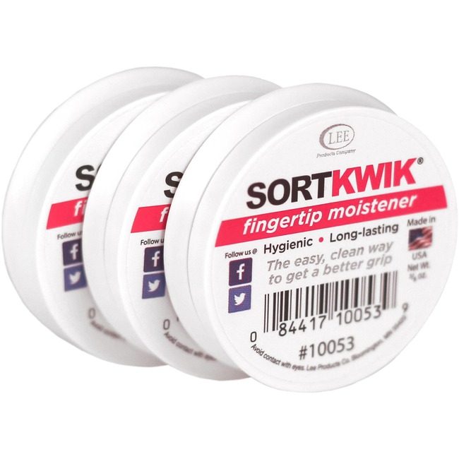 Lee Products Moistener Fingrtp 3/8OZ 3 Pack LEE10053
