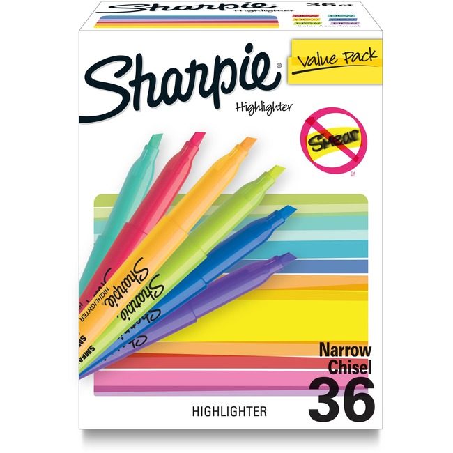 Sharpie / Expo / Prismacolor / Sanford Newell Brands / Sanford Sharpie / Expo / Prismacolor / Hiliter Shp Pckt Pstl 36 Count SAN2157485
