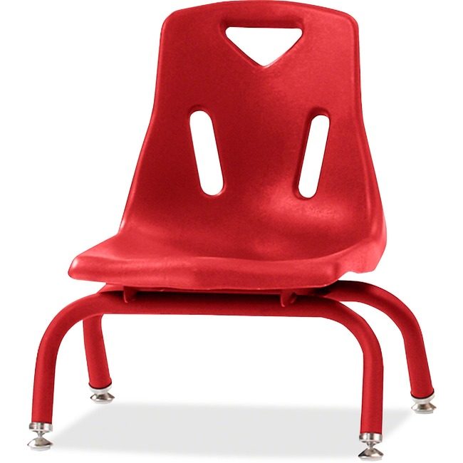 Jonti-Craft, Inc. Chair Stack Powder 8" Red JNT8118JC1008