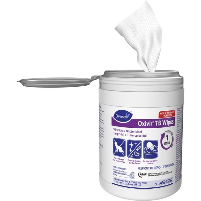 Diversey Wipes Cleaner Disinfectant DVO4599516