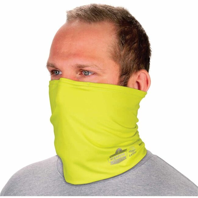 Ergodyne Gaiter Neck 2-LYR Lime S/M EGO42144