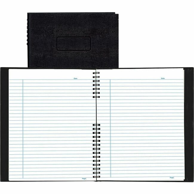 Dominion Blueline, Inc. Schneider Vizz Notebook Executive 200PG Black REDA10200BLK