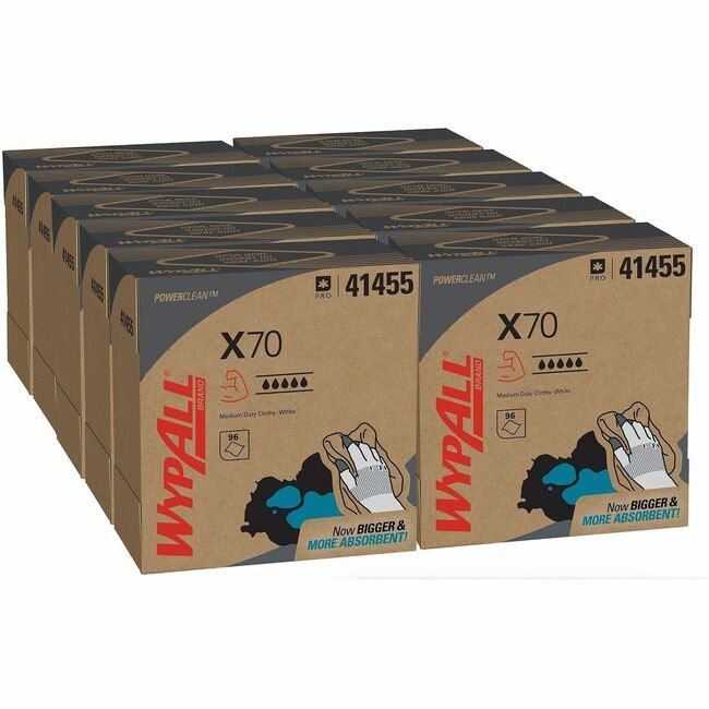 Kimberly-Clark Professional Kleenex / Scott / WypAll / Kimtech Wiper X70 Hydroknit KCC41455CT