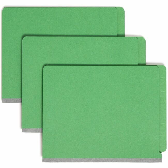 Smead Manufacturing Co. Folder Clssfc Letter 2DIV Green SMD26785