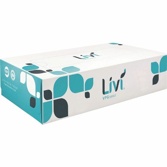 Solaris Paper Livi Tissue Facial 2PLY Flat SOL11513