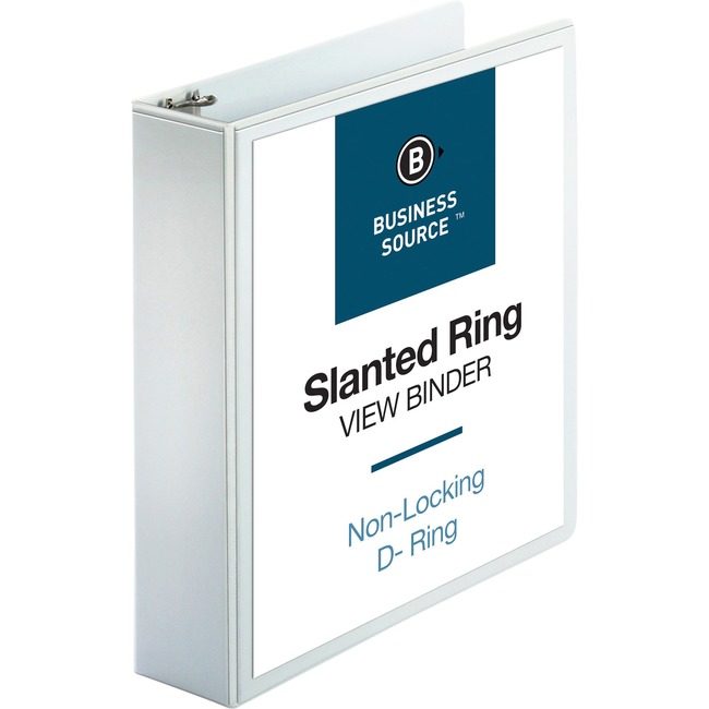 Business Source Binder View D-Ring 2" We BSN28442