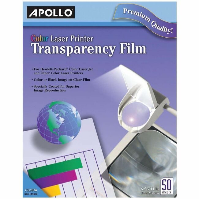 ACCO Brands Corporation Quartet Transparency Lsr Clear 50/BX APOCG7070