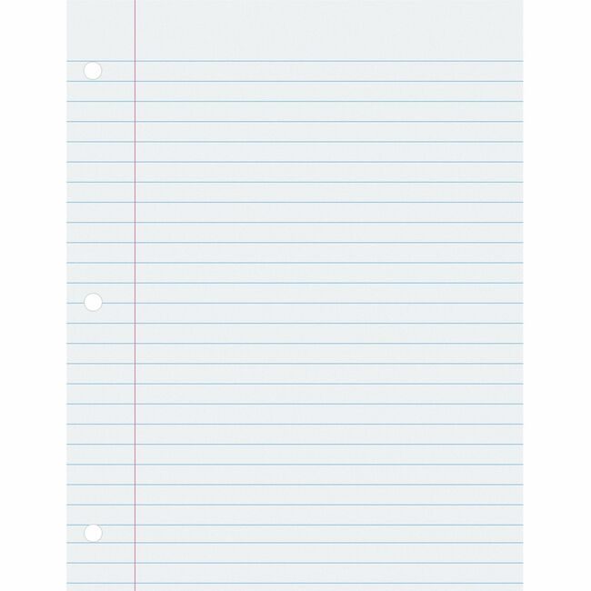 Pacon Corporation Paper Fillr Wide Margin 3HP PAC2402