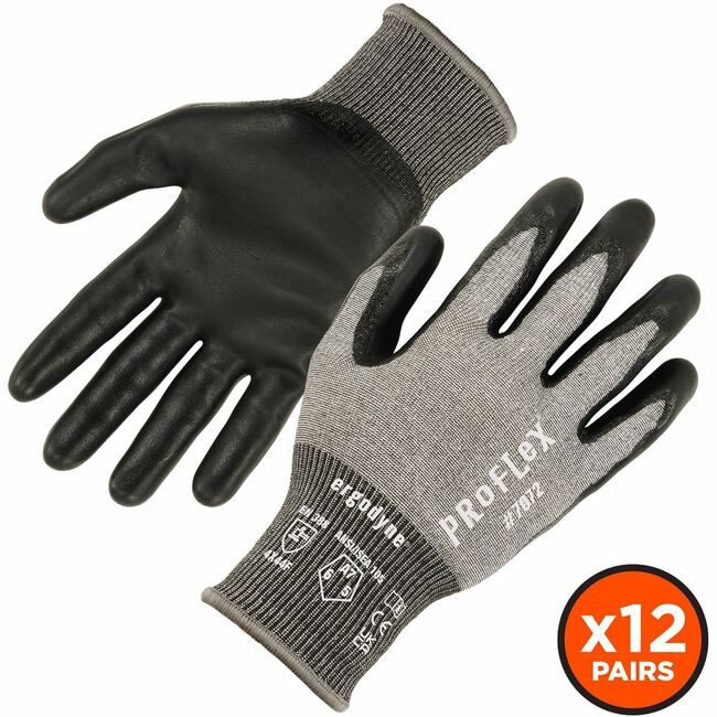 Ergodyne Glove Coated A7 Natural Gray 2X EGO10306