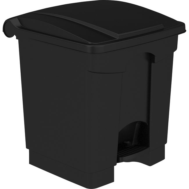 Safco Products Trash Receptacle Black 8 GAL SAF9924BL