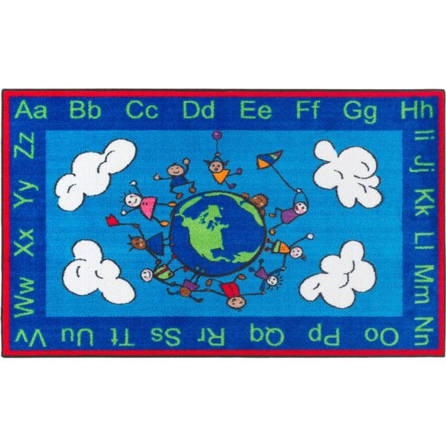 Flagship Carpets Rug Happy World 4X6 Rect FCICE189-22W