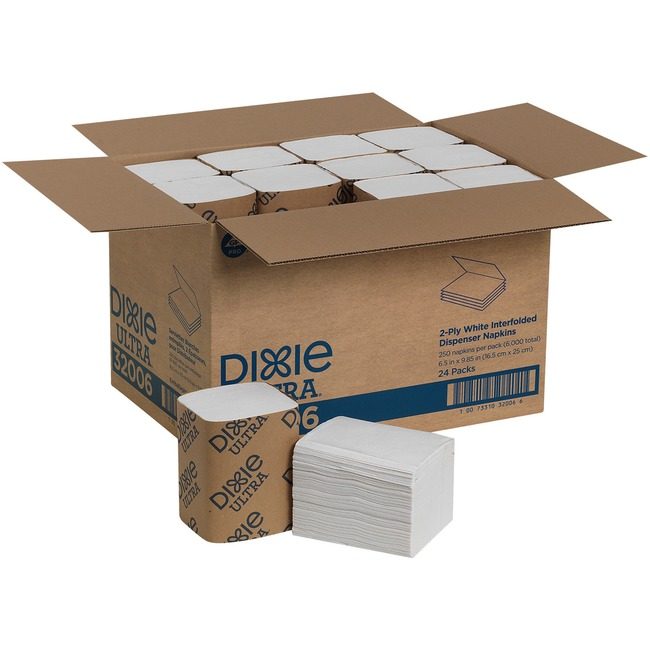 Georgia-Pacific / GP PRO / product-specific Napkin Refill White 2PLY GPC32006