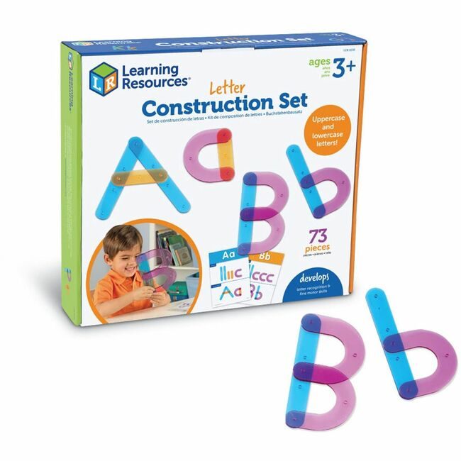Learning Resources Set Activty Letter Construc LRN8555