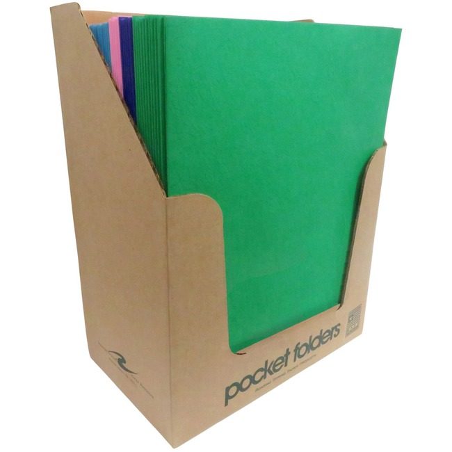 Roaring Spring Paper Products Folder 2PKT Embossed Asstd ROA50205CS