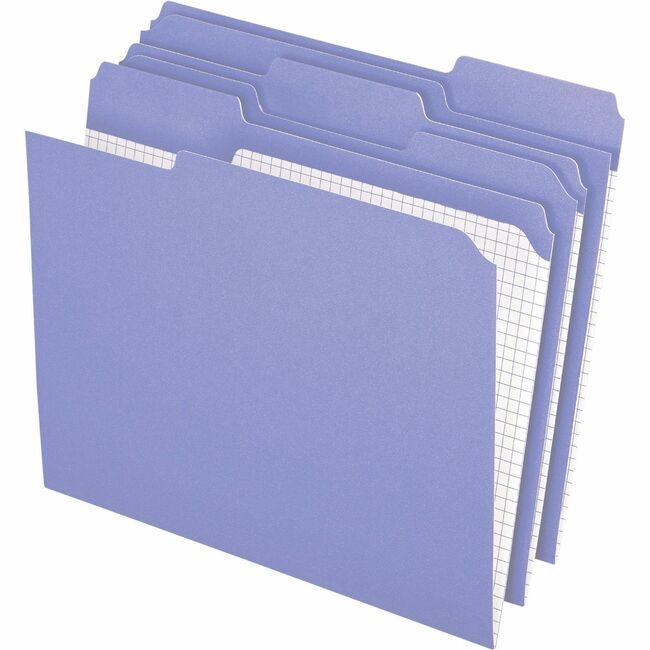 Pendaflex Folder File Reinfrcd 1/3 Lv PFXR15213LAV