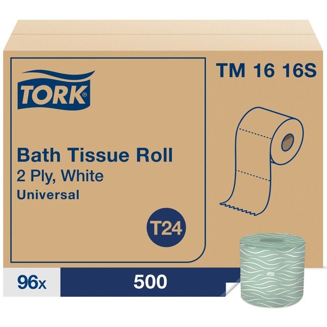 Essity Tork Tissue Bth Unv 2P 500SH 96R TRKTM1616S