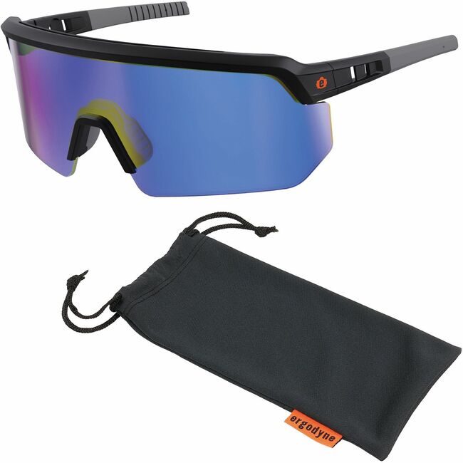 Ergodyne Glasses Safety Afas Blu Black EGO55008