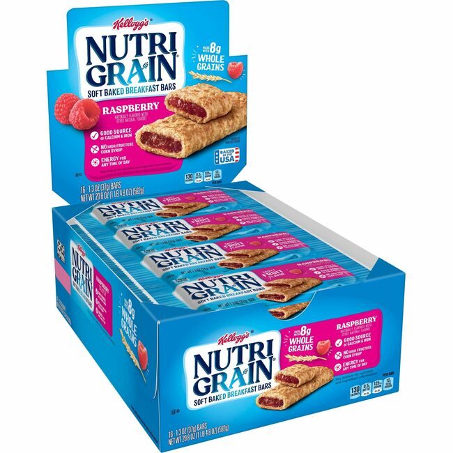 Kellanova Kellogg's Bar Cereal Raspbry Nutrigrn KEB35845