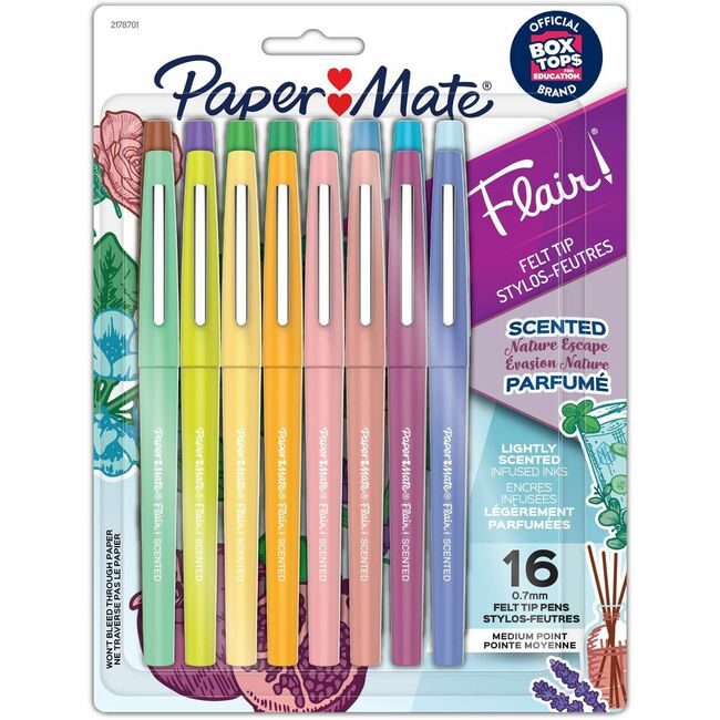Newell Brands Paper Mate Pen Flair Scented 16 Count Assorted PAP2178701