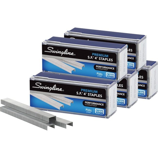 ACCO Brands Swingline Staples SF4 5000/BX 5 Pack SWI35481