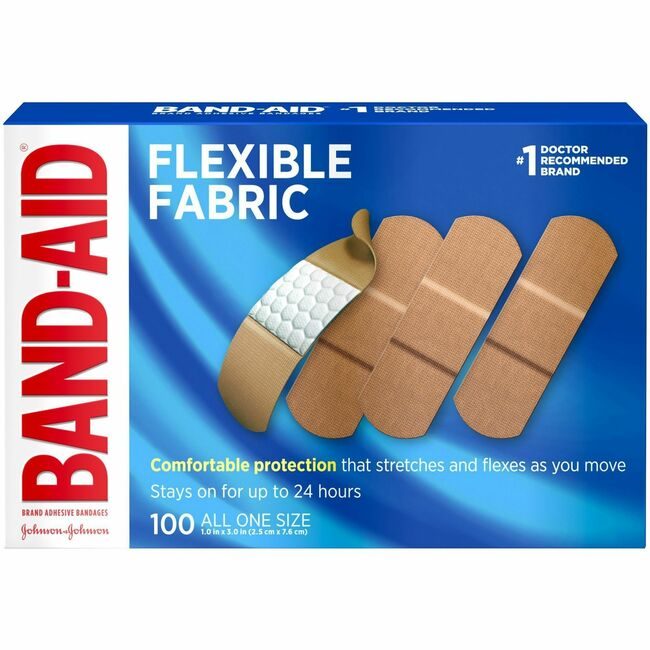 Kenvue / Johnson & consumer brands Aveeno / Neosporin / product-specific Band-Aid Flexible 1"-100CT JOJ4444
