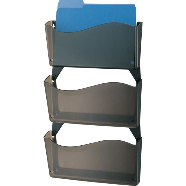 Officemate File Wall LTR/A4 3 Pack St Ske OIC21611