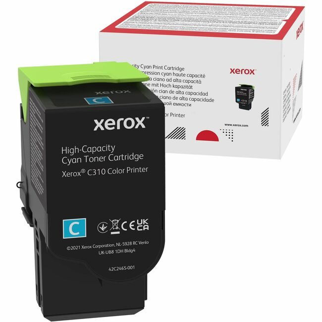Xerox Corporation Toner High Cap C310 Cyn XER006R04365