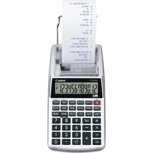Canon U.S.A. Calc Prt 12 DGT Tax Hnd Hld CNMP1-DHV-3