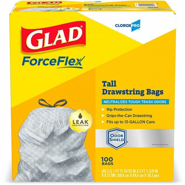 CloroxPro / Clorox The Clorox Company CloroxPro / Bag Trsh Kitchn 13GAL 100 Count CLO70427PL