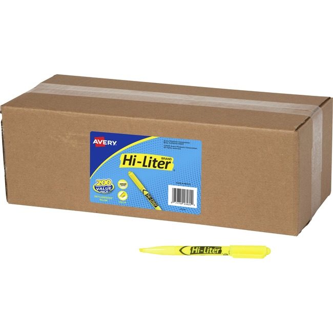 Avery Products Corporation Hiliter Ps Yw Count Bulk 200 AVE23825