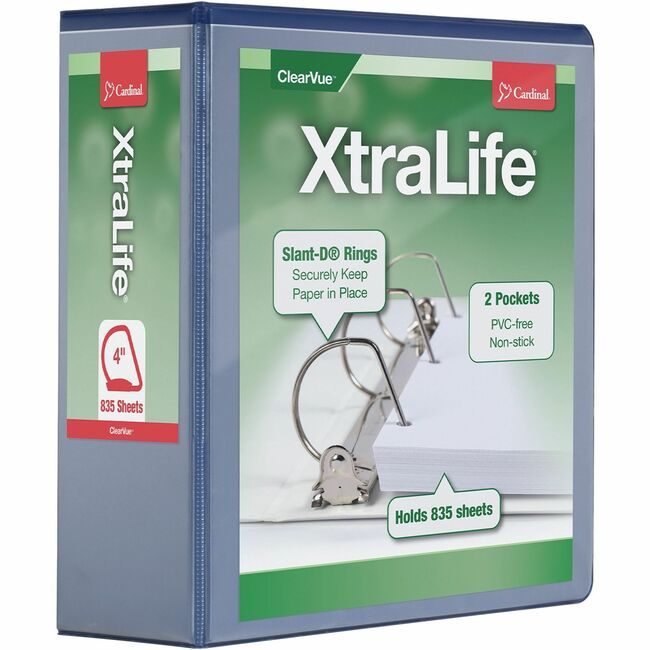 TOPS Products / Cardinal Brands Binder X-Life Dring 4" Be CRD26342