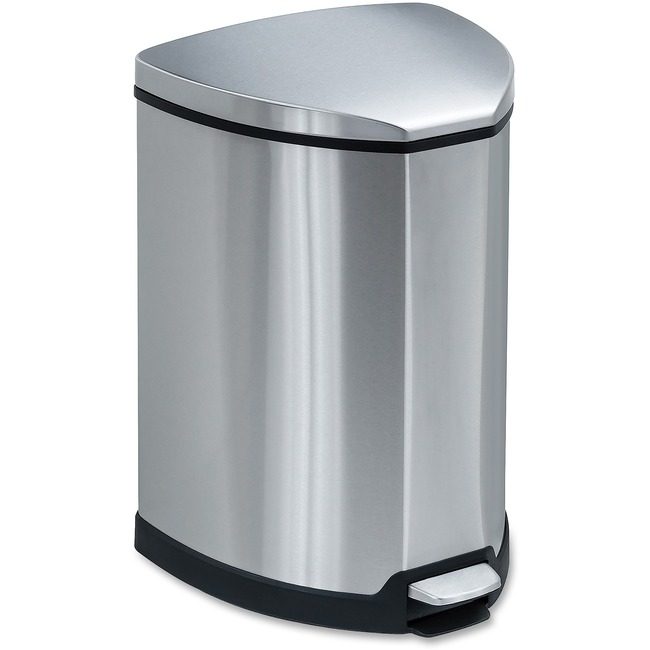 Safco Products Receptacle Step-On 4GAL SAF9685SS