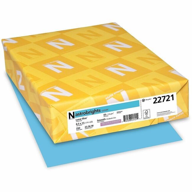 Neenah Paper, Inc. Astrobrights Astrobrt 65# Lunar Be WAU22721